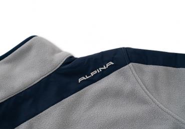 ALPINA Fleece Jacket grey, Women size M