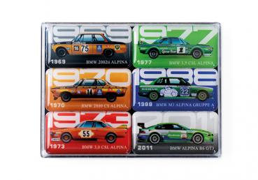 ALPINA CLASSIC Magnet-Set "Racing"