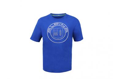 ALPINA T-Shirt ALPINA COLLECTION Blau, Unisex Größe XS