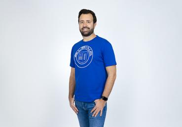 ALPINA T-Shirt ALPINA COLLECTION Blau, Unisex Größe M