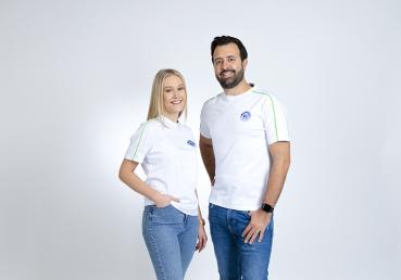 ALPINA T-Shirt ALPINA COLLECTION Weiß, Unisex Größe XS