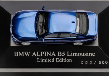 ALPINA Modellauto BMW ALPINA B5 Limousine (G30), Blau, 1:87, Limited Edition