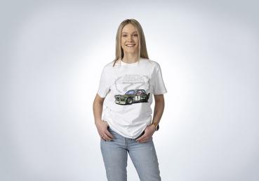 ALPINA CLASSIC T-Shirt "CSL" white Unisex size S