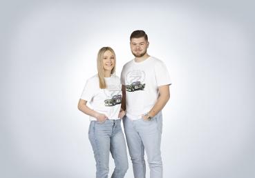 ALPINA CLASSIC T-Shirt "CSL" white Unisex size M