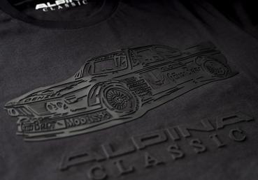 ALPINA CLASSIC T-Shirt "CSL" Schwarz Unisex Größe L