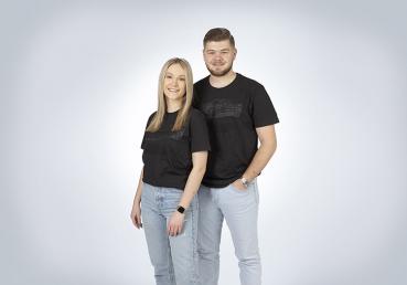 ALPINA CLASSIC T-Shirt "CSL" Schwarz Unisex Größe L