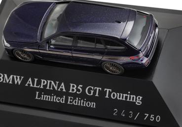ALPINA Scale Model BMW ALPINA B5 GT Touring „Daytonaviolett“ 1:87,  LIMITED EDITION