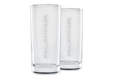 ALPINA Wortmarke Trinkgläser, 2er Set