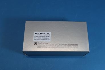 ALPINA Christbaumkugeln - 2er Set SILBER