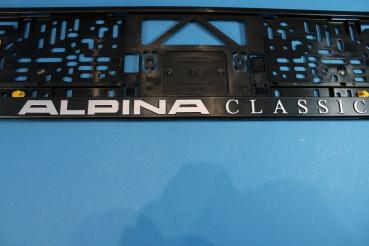 Preview: ALPINA License Plate Holder "ALPINA CLASSIC"