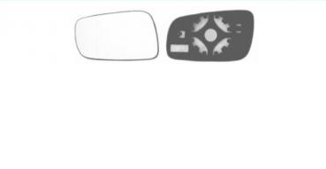 Mirror glass left side (heated) fit for Skoda Octavia I Limousine / Kombi