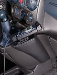 KUDA Telefonkonsole passend für Fiat Doblo ab 03/01 & ab 10/05 Kunstleder schwarz