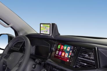KUDA navigation console fit for ​VW T6.1 Transporter from 2019 artificial leather black