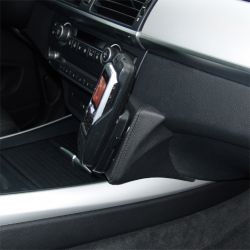 KUDA Telefonkonsole passend für BMW X5 E70 ab 01/07 Kunstleder schwarz