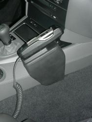 KUDA Telefonkonsole passend für BMW 6er (E63) ab 01/04 Kunstleder schwarz