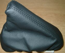 Handbrake bag leather black fit for BMW Z4 E85 / E86