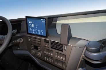 KUDA Telefonkonsole passend für Volvo FH ab 2021 (Euro6) Leder schwarz