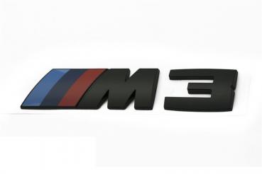 M3 emblem (black) rear for all BMW Models