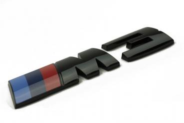 M3 emblem (black) rear for all BMW Models