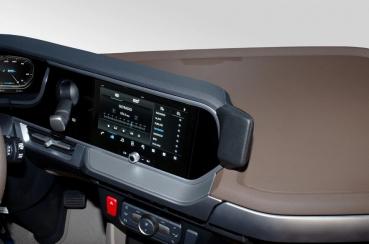 KUDA Telefonkonsole passend für DAF XF / XG ab 2021 Leder schwarz