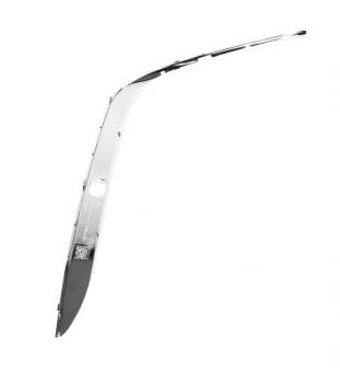 Covering front -left side- CHROME BMW 7er E38 Sedan (WITH Headlight cleaning system)