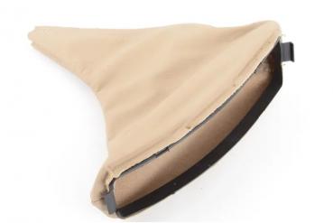 Handbrake lever cover fulled leather HELLBEIGE BMW 3er E46