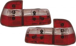 Taillights red/white 4pcs. fit for BMW 5er E39 Touring 95-00