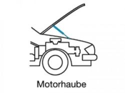 Gasfeder Motorhaube BMW E32