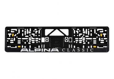 Preview: ALPINA License Plate Holder "ALPINA CLASSIC"