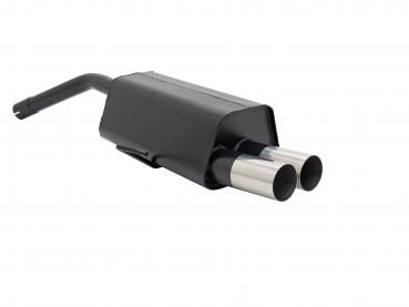 NOVUS Sportauspuff passend für Alfa Romeo 156/GT Gruppe N 2x76mm RL-Design