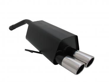 NOVUS Sportauspuff passend für Alfa Romeo 156/GT Gruppe N 2x76mm SR-Design
