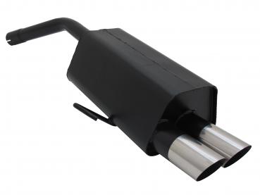 NOVUS Sportauspuff passend für Alfa Romeo 156/GT Gruppe N 2x76mm MS-Design