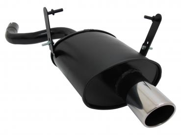 NOVUS Sportauspuff passend für Mini Cooper / One / Cabrio (R50/R52/R53) 1x90mm SR-Design
