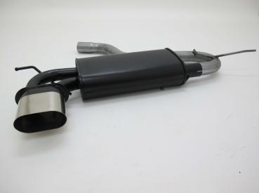 NOVUS Sportauspuff passend für Audi A3 8P / VW Golf 5/6 / VW Scirocco 3 135x75mm scharfkantig
