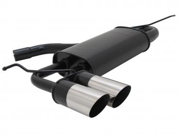 NOVUS Sportauspuff passend für Audi A3 8P Sportback / Seat Leon 1P 2x76mm MS-Design