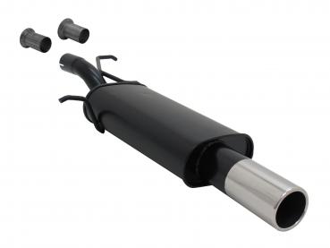 NOVUS Sportauspuff passend für Citroen C4 / Peugeot 307 1x90 RUND