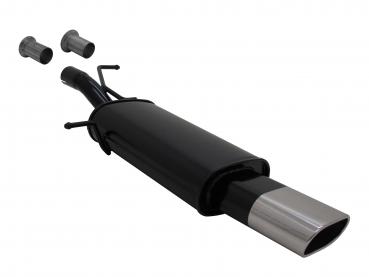 NOVUS Sportauspuff passend für Citroen C4 / Peugeot 307 135x75 OVAL