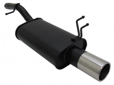 NOVUS Sportexhaust fit for Ford Fiesta MK6 JH/JD 1x90 RUND