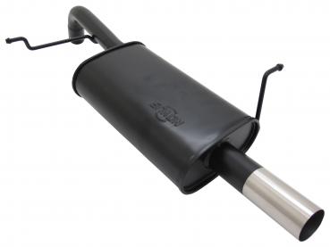 NOVUS SPORT EXHAUST FORD FIESTA MK7 JA8 1.25 / 1.4 / TDCI 1x60mm RL-Design