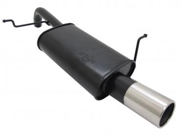 NOVUS SPORT EXHAUST FORD FIESTA MK7 JA8 1.25 / 1.4 / TDCI 1x90mm