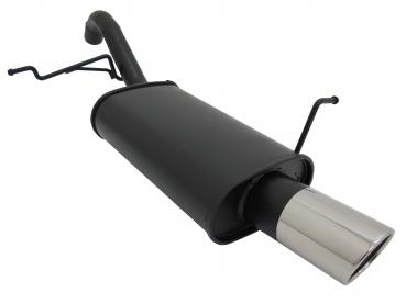 NOVUS SPORT EXHAUST FORD FIESTA MK7 JA8 1.25 / 1.4 / TDCI 1x90mm SR-Design