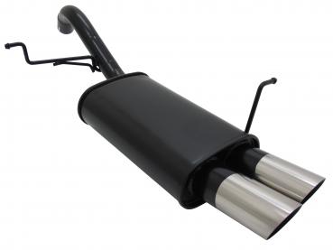 NOVUS SPORT EXHAUST FORD FIESTA MK7 JA8 1.25 / 1.4 / TDCI 2x76mm MS-Design