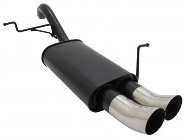 NOVUS SPORT EXHAUST FORD FIESTA MK7 JA8 1.25 / 1.4 / TDCI 2x76mm DTM