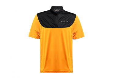 ALPINA Functional Shirt Orange with Zipper, unisex Size XXL