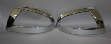 Chrome Mirror Covers 2pcs. fit for Mercedes W204 C-Class upto 07/2008