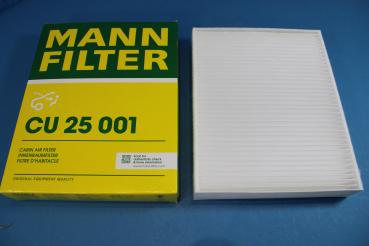 MANN & HUMMEL Innenraumfilter passend für ALPINA B3 / B4 / D3 / D4, BMW F20 / F21 / F22 / F23 / F30 / F80 / F31 / F32 / F82 / F33 / F83 / F34 / F36