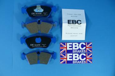EBC BLUE STUFF NDX Sportbremsbeläge vorne passend für BMW E36 E46 Z3 Z4
