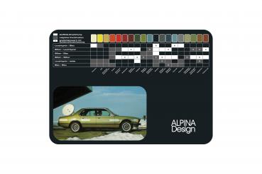 ALPINA CLASSIC Deko-Set blau/blau