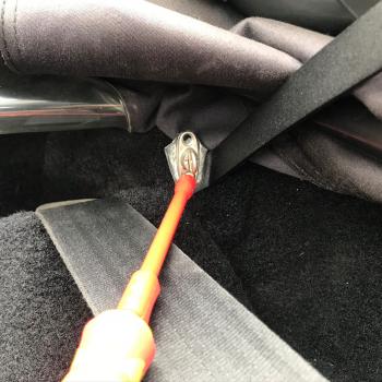 Windschott SCHWARZ passend für Alfa Romeo Spider 105/115 Bj.1964-1994