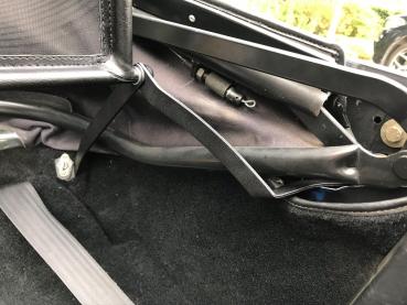Windschott SCHWARZ passend für Alfa Romeo Spider 105/115 Bj.1964-1994